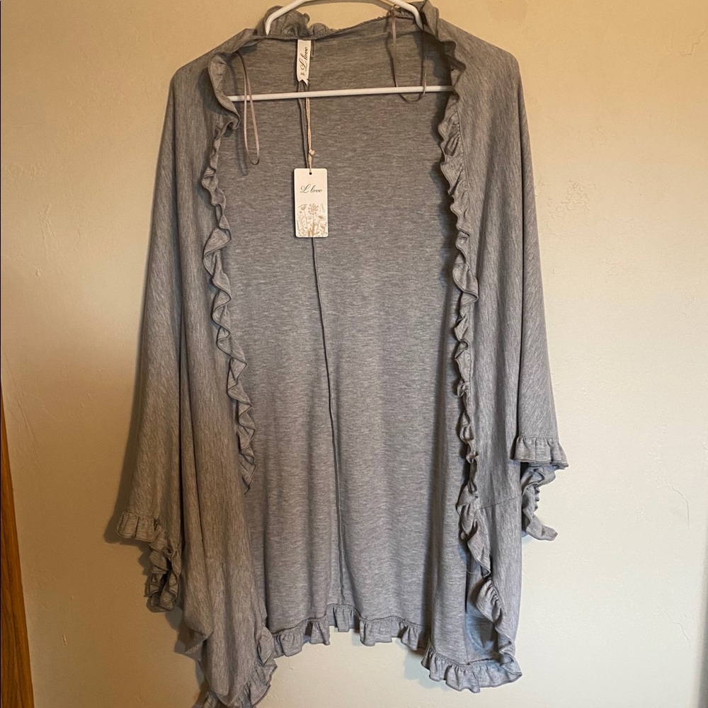 Grey kimono
